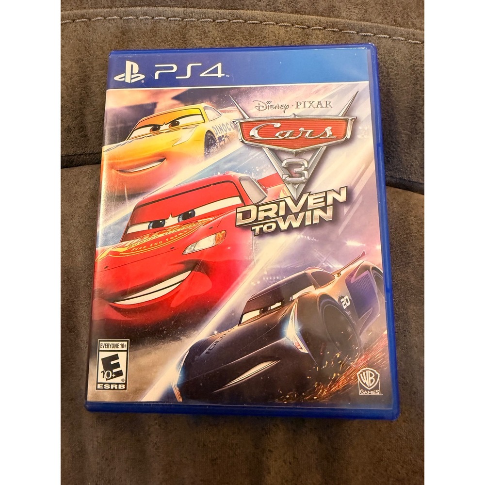 Cars 3 Driven to Win Sony PlayStation 4 PS4 Disney Pixar Racing Game WB Games